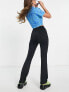 Фото #4 товара COLLUSION slinky flare trousers in black