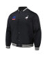 Фото #2 товара Staple Men's NBA Black All Teams Pennant Woven Full-Snap Jacket