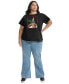 ფოტო #5 პროდუქტის Plus Size Color Eiffel Tower T-Shirt, Created for Macy's