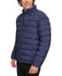 Фото #4 товара Men's Quilted Full-Zip Stand Collar Puffer Jacket