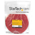 Фото #8 товара StarTech.com 50ft Hook and Loop Roll - Cut-to-Size Reusable Cable Ties - Bulk Industrial Wire Fastener Tape /Adjustable Fabric Wraps Red / Resuable Self Gripping Cable Management Straps - Hook & loop cable tie - Nylon - Red - -10 - 80 °C - 15200 mm - 19 mm