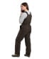 Women's Long Softstone Duck Insulated Bib Overall