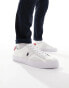 Фото #2 товара Polo Ralph Lauren Sayer Sport trainer in cream with pony logo