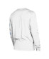 Фото #2 товара Men's White Atlanta Hawks 2023/24 City Edition Long Sleeve T-shirt