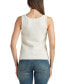 ფოტო #2 პროდუქტის Juniors' V-Neck Sweater Tank