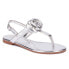 Фото #15 товара Rosette Women's Single Flower Thong T-Strap Sandal