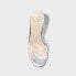 Фото #2 товара Women's Chessy Wedge Heels with Memory Foam Insole - A New Day Silver 6