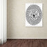 Фото #2 товара Hello Angel 'Candy Skull' Canvas Art, 14" x 19"