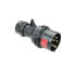 PCE Plug CEE 16A 5pin Turbo Twist, Black