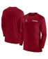 Фото #1 товара Men's Oklahoma Sooners 2024 Sideline Coach UV Performance Long Sleeve T-Shirt