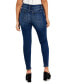 Фото #7 товара Women's Curvy Mid Rise Skinny Jeans, Created for Macy's