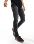 Фото #4 товара Tommy Jeans Scanton Faded Slim Black Jeans in Dark Grey