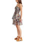 ფოტო #3 პროდუქტის Women's Kelani Sleeveless Asymmetrical Fit & Flare Dress