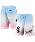 Фото #1 товара Men's Blue, Pink Chicago White Sox Team Logo Pro Ombre Shorts