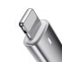 Kabel przewód USB-C - Lightning ze wskaźnikiem LED 20W A10 Series 1.2 m biały - фото #2