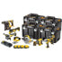 Фото #2 товара DeWALT Akku Kombopack DCK865P4T: 18 Volt - 8 Geräte, 4x 5,0 Ah + Doppelladegerät & Bit- Bohrerset