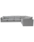 Фото #2 товара Marsten 168" 6-Pc. Fabric Sectional, Created for Macy's