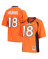 Фото #2 товара Women's Peyton Manning Orange Denver Broncos Legacy Replica Player Jersey