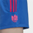 Sports Shorts for Women Adidas Originals Adicolor 3D Trefoil Blue