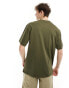 Dickies summerdale t-shirt in dark khaki Military-Grün, XS - фото #4