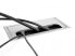Delock 66860 - Cable grommet - Desk - Aluminium - Silver