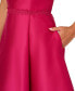 ფოტო #4 პროდუქტის Women's High -Low Mikado Sleeveless Dress