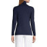 Women's Lightweight Jersey Skimming Long Sleeve Turtleneck