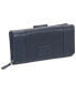 ფოტო #9 პროდუქტის Women's Pebbled Collection RFID Secure Mini Clutch Wallet