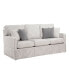 Фото #4 товара White Label Emilio 79" polyester Sofa