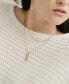 ფოტო #11 პროდუქტის 14K Gold Plated Maisie Initial Layering Necklace Set