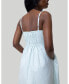 ფოტო #2 პროდუქტის Women's Ruched Strappy Dress