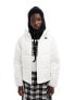 Nike classic puffer jacket in off white