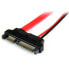 StarTech.com 6in Slimline SATA to SATA Adapter with Power - F/M - 0.1524 m - SATA III - Slimline SATA 13 pin - SATA 7+15 pin - Male/Female - Red