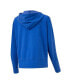 ფოტო #3 პროდუქტის Women's Royal Kentucky Wildcats Volley Long Sleeve Hoodie T-Shirt