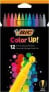 Фото #1 товара Набор фломастеров для рисования для детей Bic Flamastry Color UP 12 kolorów