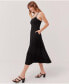 Фото #3 товара Women's Organic Cotton Fit & Flare Midi Dress - Regular
