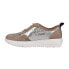 Фото #3 товара VANELi Qadi Metallic Slip On Womens Beige, Silver Sneakers Casual Shoes QADI-31