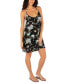 ფოტო #4 პროდუქტის Juniors' Capri Sleeveless Mini Dress