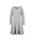 ფოტო #1 პროდუქტის Women's Quilted Matelasse Dress