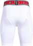 Фото #2 товара Under Armour 271971 Men's Utility Shorts White (100)/Graphite Size YMD