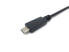 Фото #3 товара Equip USB-C to Serial (DB9) Cable - M/M - 1.5m - Black - 1.5 m - USB Type-C - DB-9 - Male - Male