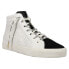 Фото #2 товара Vintage Havana Lester Perforated High Top Womens White Sneakers Casual Shoes LE