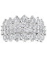 ფოტო #3 პროდუქტის EFFY® Diamond Cluster Ring (2-3/8 ct. t.w.) in 14k White Gold