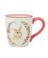 Easter Garden 5.75" Assorted Mugs, Set of 4