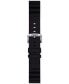 Фото #1 товара Ремешок для часов Tissot официальный черный силиконовый 臂带