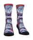 Фото #1 товара Men's and Women's Socks Gonzaga Bulldogs Allover Logo and Paint Crew Socks