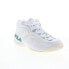 Фото #2 товара Fila Grant Hill 3 Woven 1BM01369-146 Mens White Athletic Basketball Shoes