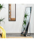 Shatterproof, Explosion-Proof, Solid Wood Framed Mirror with Accessories