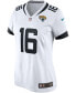 Фото #3 товара Women's Trevor Lawrence White Jacksonville Jaguars 2021 NFL Draft First Round Pick Game Jersey