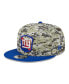 Фото #3 товара Men's Camo, Royal New York Giants 2023 Salute To Service 9FIFTY Snapback Hat